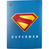 Superman 2025 Classic Superman Shield Emblem PS5 Digital Edition Console Skin