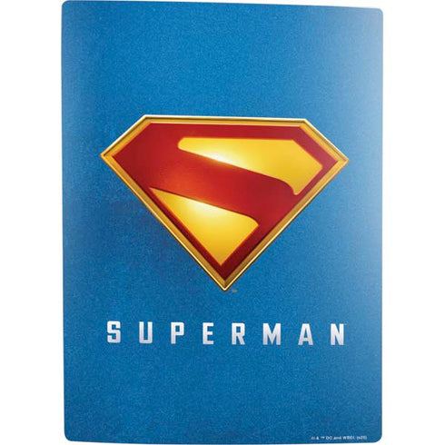 Superman 2025 Classic Superman Shield Emblem PS5 Digital Edition Console Skin