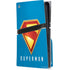 Superman 2025 Classic Superman Shield Emblem PS5 Pro Disk Console Skin