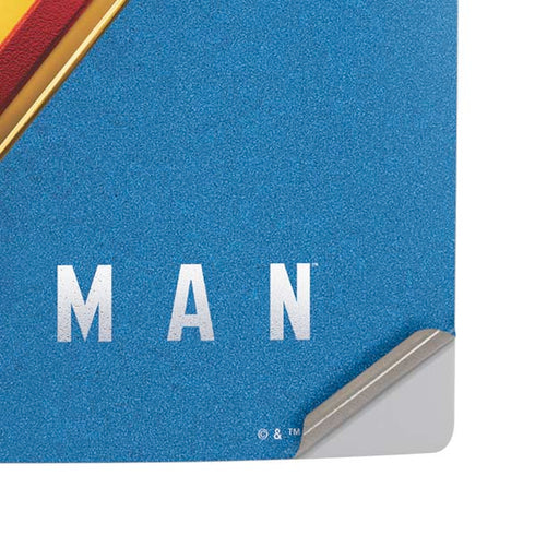Superman 2025 Classic Superman Shield Emblem PS5 Pro Disk Console Skin