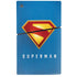 Superman 2025 Classic Superman Shield Emblem PS5 Slim Digital Edition Console Skin