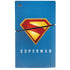 Superman 2025 Classic Superman Shield Emblem PS5 Slim Disk Bundle Skin
