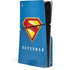 Superman 2025 Classic Superman Shield Emblem PS5 Slim Disk Console Skin