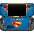 Superman 2025 Classic Superman Shield Emblem Steam Deck Handheld Gaming Computer OLED Skin
