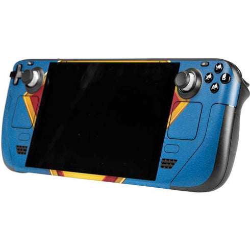 Superman 2025 Classic Superman Shield Emblem Steam Deck Handheld Gaming Computer OLED Skin