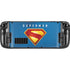 Superman 2025 Classic Superman Shield Emblem Steam Deck Handheld Gaming Computer OLED Skin