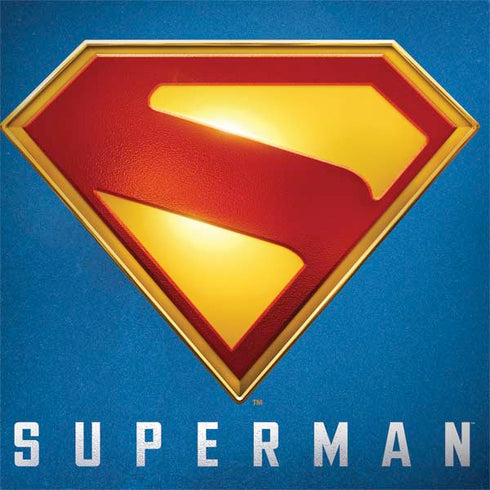 Superman 2025 Classic Superman Shield Emblem Surface Book 2 15in Skin