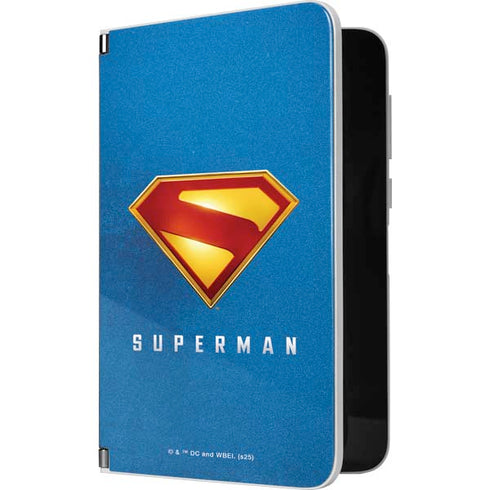 Superman 2025 Classic Superman Shield Emblem Surface Duo Skin