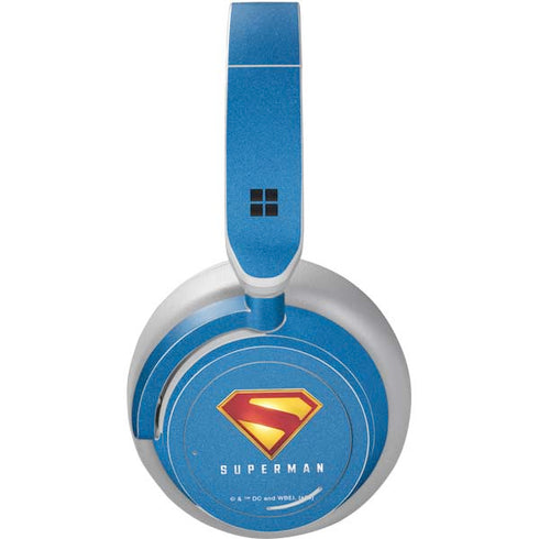 Superman 2025 Classic Superman Shield Emblem Surface Headphones Skin