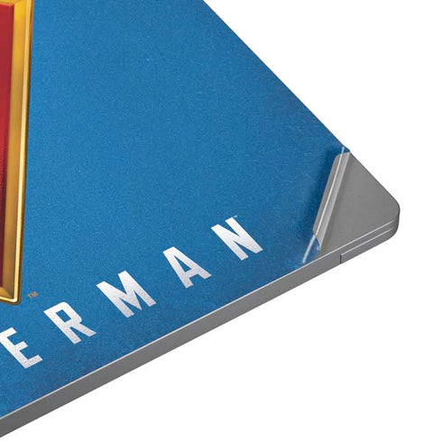 Superman 2025 Classic Superman Shield Emblem Universal Laptop 13in (10.6 x 7.6in) Skin