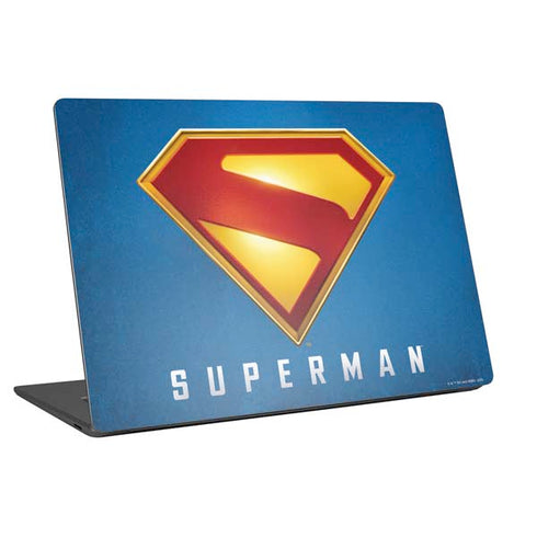 Superman 2025 Classic Superman Shield Emblem Universal Laptop 16in (13 x 9.4in) Skin