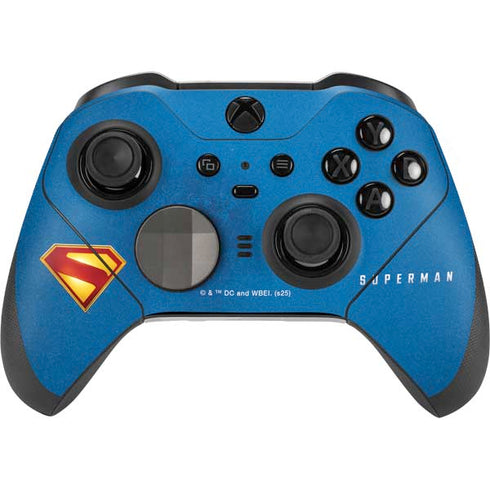 Superman 2025 Classic Superman Shield Emblem Xbox Elite Wireless Controller Series 2 Skin