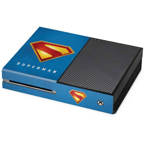 Superman 2025 Classic Superman Shield Emblem Xbox One Console Skin