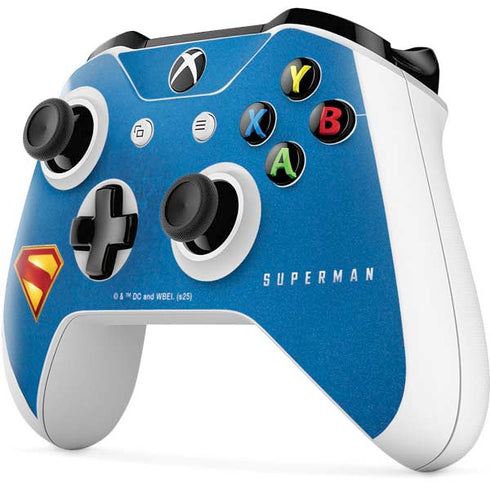 Superman 2025 Classic Superman Shield Emblem Xbox One S Controller Skin