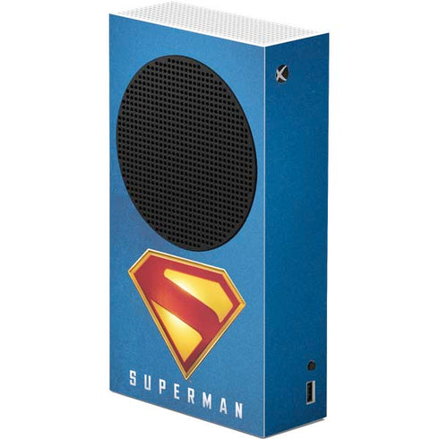 Superman 2025 Classic Superman Shield Emblem Xbox Series S Console Skin