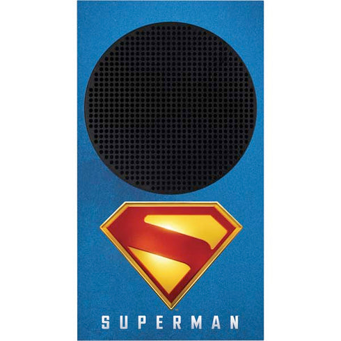 Superman 2025 Classic Superman Shield Emblem Xbox Series S Console Skin