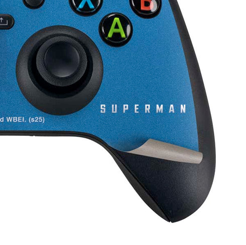 Superman 2025 Classic Superman Shield Emblem Xbox Series X Controller Skin