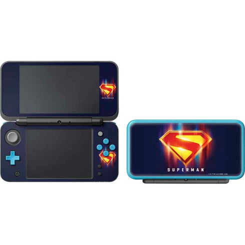 Superman 2025 Energy Shield Neon Emblem Nintendo 2DS XL (2017) Skin