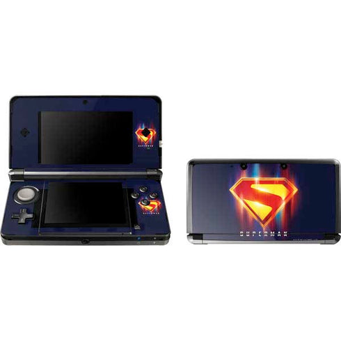 Superman 2025 Energy Shield Neon Emblem Nintendo Skins