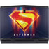 Superman 2025 Energy Shield Neon Emblem Dell Alienware Skin