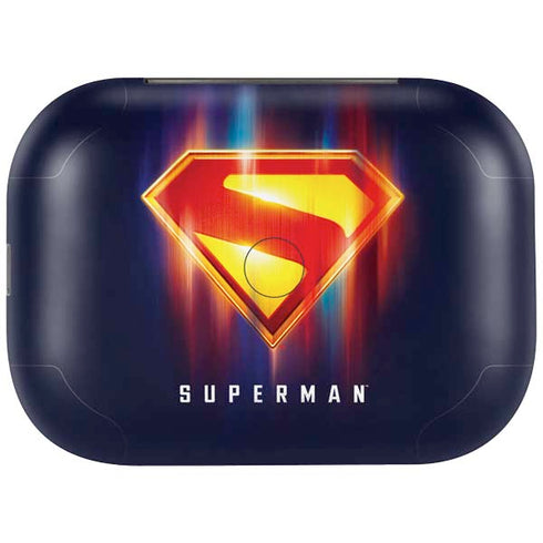 Superman 2025 Energy Shield Neon Emblem Amazon Echo Buds Skin
