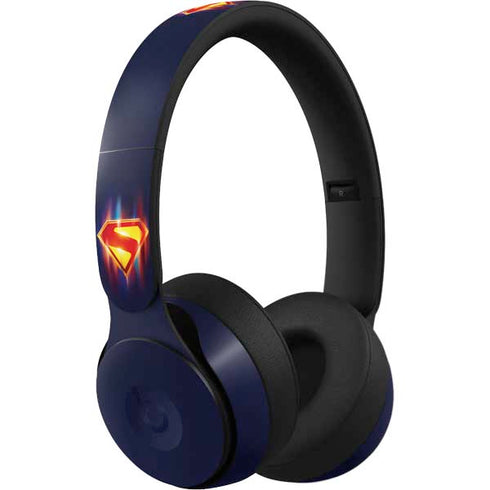 Superman 2025 Energy Shield Neon Emblem Beats Solo Pro Skin