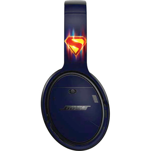 Superman 2025 Energy Shield Neon Emblem Bose QuietComfort 35 II Headphones Skin