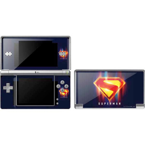 Superman 2025 Energy Shield Neon Emblem Nintendo Skins