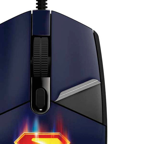 Superman 2025 Energy Shield Neon Emblem G203 Prodigy RGB Wired Gaming Mouse Skin