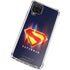 Superman 2025 Energy Shield Neon Emblem Galaxy A12 Clear Case