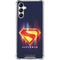 Superman 2025 Energy Shield Neon Emblem Galaxy A14 5G Clear Case