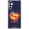 Superman 2025 Energy Shield Neon Emblem Galaxy A16 5G Clear Case