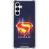 Superman 2025 Energy Shield Neon Emblem Galaxy A16 5G Clear Case