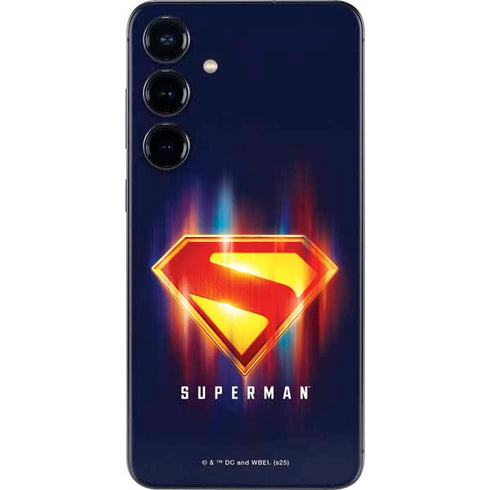 Superman 2025 Energy Shield Neon Emblem Galaxy A16 5G Skin