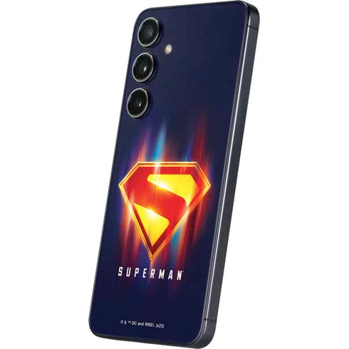 Superman 2025 Energy Shield Neon Emblem Galaxy A16 5G Skin
