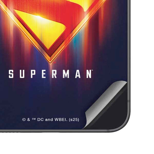Superman 2025 Energy Shield Neon Emblem Galaxy A16 5G Skin