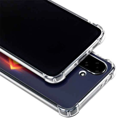 Superman 2025 Energy Shield Neon Emblem Galaxy A36 5G Clear Case