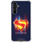 Superman 2025 Energy Shield Neon Emblem Galaxy A54 5G Clear Case
