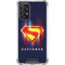 Superman 2025 Energy Shield Neon Emblem Galaxy A72 5G Clear Case