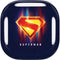 Superman 2025 Energy Shield Neon Emblem Galaxy Buds Live Skin