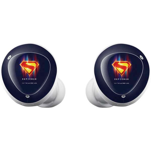 Superman 2025 Energy Shield Neon Emblem Galaxy Buds Plus Skin
