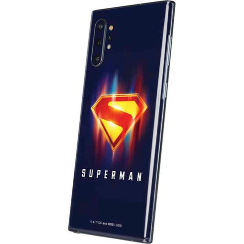 Superman 2025 Energy Shield Neon Emblem Galaxy Note 10 Plus Skin