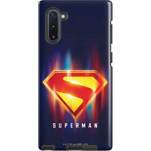Superman 2025 Energy Shield Neon Emblem Galaxy Cases