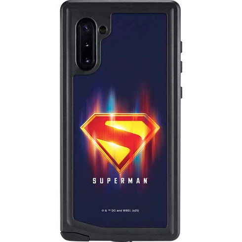 Superman 2025 Energy Shield Neon Emblem Galaxy Cases