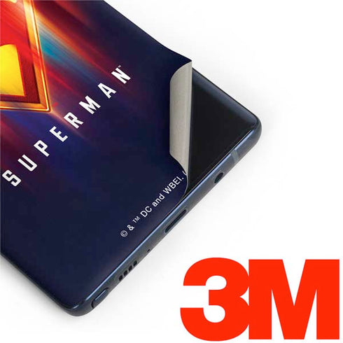 Superman 2025 Energy Shield Neon Emblem Galaxy Note 9 Skin