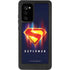 Superman 2025 Energy Shield Neon Emblem Galaxy Note20 5G Waterproof Case
