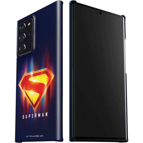 Superman 2025 Energy Shield Neon Emblem Galaxy Note20 Ultra 5G Lite Case