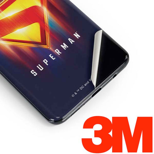 Superman 2025 Energy Shield Neon Emblem Galaxy S10 Plus Skin