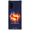 Superman 2025 Energy Shield Neon Emblem Galaxy S20 FE Clear Case