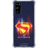 Superman 2025 Energy Shield Neon Emblem Galaxy S20 FE Clear Case